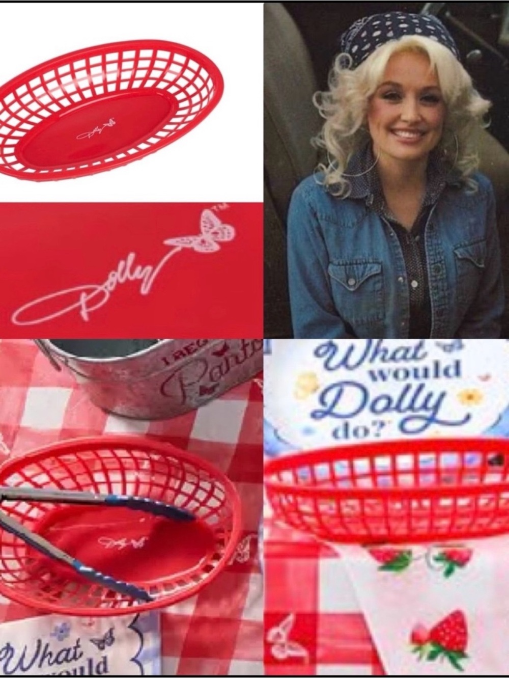 Dolly Parton limited edition baskets